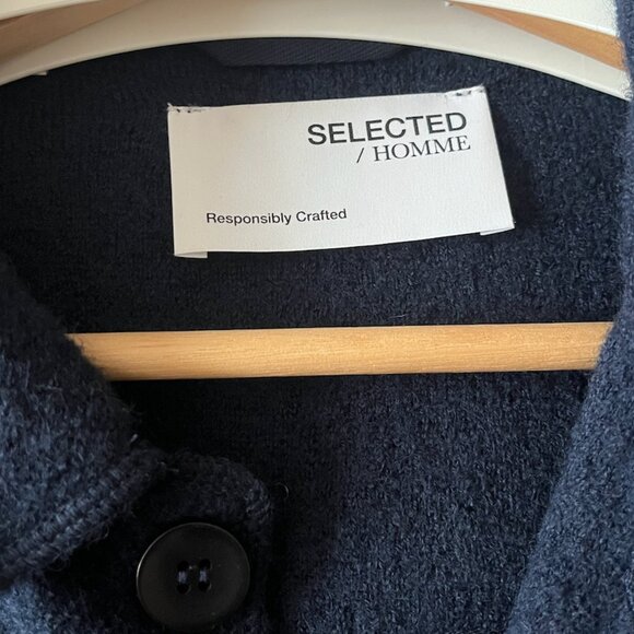 Selected Homme 100% Wool Shirt - Picture 3 of 6